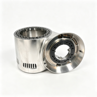 Pièces de robot usinées sur mesure par CNC, composants de boîtier de joint en aluminium et titane de précision, usine OEM certifiée ISO9001