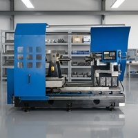 Machine de tournage multifonctionnelle CNC de haute qualité en acier inoxydable, alliage d'aluminium, cuivre et métal
