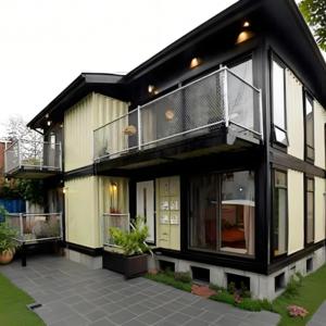 Residencias prefabricadas contemporáneas de varios pisos Estaciones de Vida <span class=keywords><strong>Familiar</strong></span> urbanas y suburbanas llenas de luz para villas y casas - Product Image 3