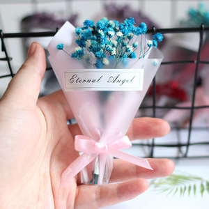 Mini Bouquet de fleurs séchées, 50 pièces, fournitures d'usine, Bouquet de fleurs séchées, pour photo en décor, SZ04165 - Product Image 3