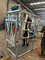 Équipement pour bétail / Équipement de coupe des sabots de bétail / Équipement d'élevage vertical pour la coupe des sabots de bétail en acier
