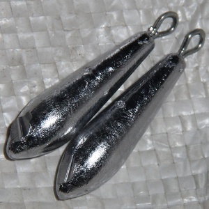 Plomos de Pesca con Anzuelo de Pesca en Forma de Lágrima con Hoja de Sauce y Anillo para Pesca Marina - Product Image 5