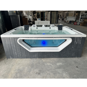 Hot Tube Jacuzziss Hot Tube Outdoor Glassed Spa Outdoor Banheira de Hidromassagem Outdoor Outdoor Hoy Spa Tina - Product Image 5