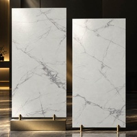 Carreaux muraux intérieurs en velours doré 750x1500, style ardoise de luxe léger, usine source Foshan, faciles à nettoyer, pour salon et salle à manger
