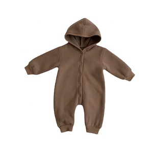 New Born <strong>Baby</strong> Products Custom Hoodie Jumpsuit <strong>Baby</strong> Rompers <strong>Winter</strong> <strong>Clothes</strong> - Product Image 1
