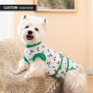 Varios estilos de monos postquirúrgicos transpirables y cómodos <span class=keywords><strong>para</strong></span> mascotas, ropa de recuperación <span class=keywords><strong>para</strong></span> perros ajustada <span class=keywords><strong>para</strong></span> cirugía de esterilización/castración - Product Image 6