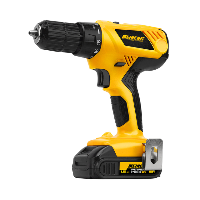 24VB Professional 21V Lithium Ion Cordless Drill High Torque Power Drill Tool Set for DIY & Construction Work