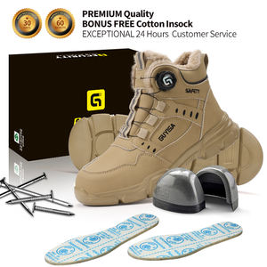 GUYISA Smash-prova e punção-prova sapatos de segurança para homens booes segurança sapatos para homens - Product Image 4