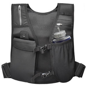 Chaleco Deportivo Multifuncional para Exteriores, Chaleco de Poliéster con Mochila Integrada para Ciclismo, Maratón, Senderismo, Trail, Hidratación, Correr, Trotar - Product Image 1