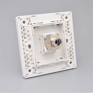1 Port CAT8 CAT7 <span class=keywords><strong>RJ45</strong></span> 86 Type Panneau Mural <span class=keywords><strong>CAT</strong></span>.<span class=keywords><strong>7</strong></span> LAN Faceplate Ethernet Cable Socket Net Plug Shield Socket (CAT7) - Product Image 1