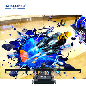 Double tête d'impression TX800 CMYKW 3D UV Inkjet Ground Floor Painter - Product Image 4