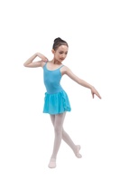 D031027 Justaucorps de danse Baili avec jupe Vêtements de danse de pratique classique pour filles et femmes