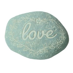 Decoración del hogar, efecto de Metal, letras doradas, letreros de resina, este es nuestro lugar, bloque de palabras de poliresina, decoración de mesa - Product Image 5