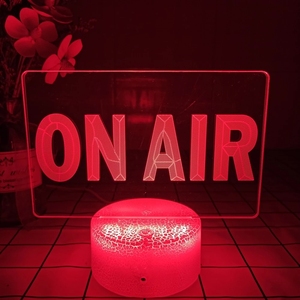 Lampe <span class=keywords><strong>de</strong></span> bureau TW-567 avec logo d'icône <span class=keywords><strong>de</strong></span> studio d'enregistrement sonore 3D, veilleuse pour la décoration <span class=keywords><strong>de</strong></span> la maison, table <span class=keywords><strong>de</strong></span> chevet pour enfants, <span class=keywords><strong>idée</strong></span> <span class=keywords><strong>cadeau</strong></span> <span class=keywords><strong>de</strong></span> Noël pour Diwali - Product Image 3