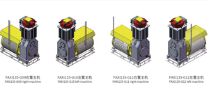 Промышленный тяговый привод для лифтов, серия FAXI135, безредукторный тяговый привод для лифтов - Product Image 3