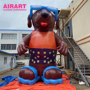 Disfraz Inflable Gigante de Perro <span class=keywords><strong>Shiba</strong></span> <span class=keywords><strong>Inu</strong></span> Rosa de 2.5m, Mascota Inflable para Publicidad y Promoción - Product Image 6