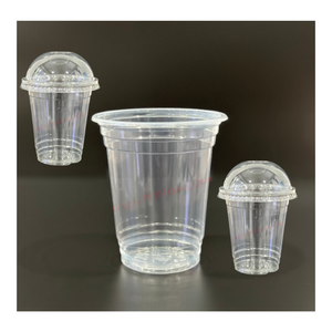 Tasse à smoothie en plastique PP transparent jetable Matériaux durables et écologiques de Quang Quan Vietnam pour le thé et les boissons - Product Image 4