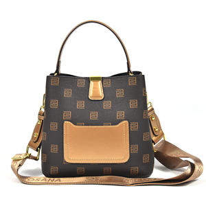 Fabricants en gros imprimé nouveau style de sac à main ensemble trois pièces sac à la mode pour femmes sac à bandoulière multifonctionnel - Product Image 3
