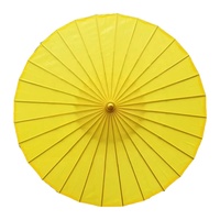 Parapluies en papier chinois bambou décoration de mariage bricolage peinture blanc oriental soie nylon parasol