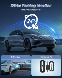 Ad383 nhà sản xuất <span class=keywords><strong>Mini</strong></span> ống kính kép Wifi GPS Dash máy ảnh phía trước và bên trong xe hộp đen 4k Dashcam Xe DVR Xe Máy ảnh 4K Dash Cam - Product Image 2