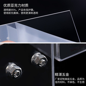 <b>Acrylic</b> Pen Holder Display Rack Transparent Plastic Desktop Vertical <b>Storage</b> For Pens Pencils Gel Pens Ballpoint Pens - Product Image 2