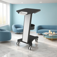 Chariot personnalisé moderne et robuste à 4 roues pour machine de soins de la peau au laser pour hôpital et salon de beauté Spa stockage