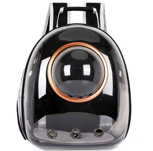Tas Ransel Pengangkut Kucing & Hewan Kecil yang Modis, Mewah, Lipat, Transparan, Lembut, Portabel, Disetujui Maskapai Penerbangan, dan Murah - Product Image 3