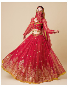 Nouvelles tenues de danse du ventre de princesse <span class=keywords><strong>Jasmine</strong></span> Aladdin à manches longues pour Halloween et la scène - Product Image 6