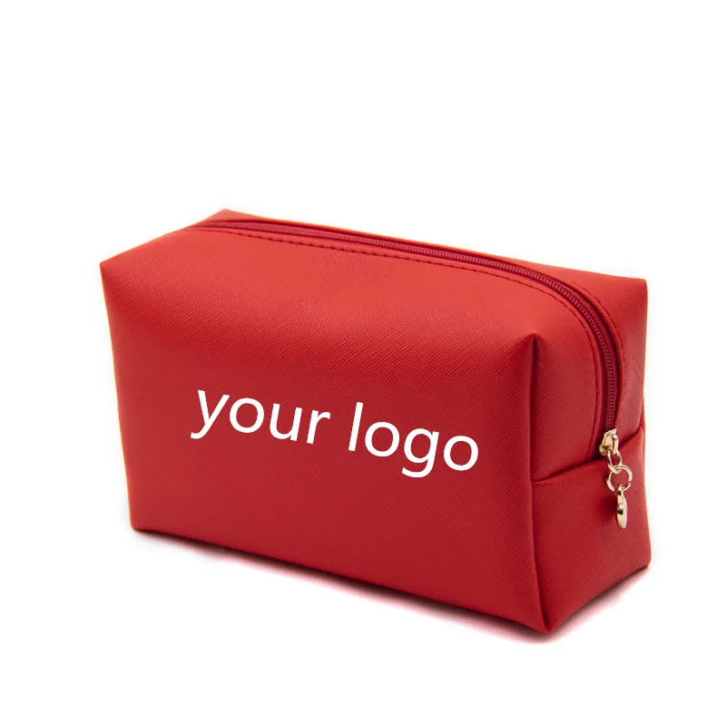 Custom Logo Promotional Travel Waterproof Toilet Cosmetic Bag OEM ODM Makeup Bag Pouch with Zipper