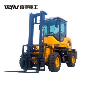 4x4 מגרש טריטור דיזל מלגזה משטח מלגזה 3 טון 4 טון 5 טון מלגזה לשטח גס מלגזה 4 כיוונית - Product Image 4