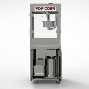 Commercial 16OZ Automatique <span class=keywords><strong>Popcorn</strong></span> Machine Cinémas Plasma Système De Purification Des Fumées D'huile Bouclier Thermique pour Les Boulangeries Fabriquées De Haute Qualité - Product Image 2