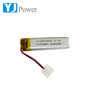 <span class=keywords><strong>3.7v</strong></span> 301240 ליתיום 120mAh ליתיום יון סוללה עם חוט עבור הקלטת עט - Product Image 6