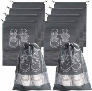 Convenient Travel Non-Woven Drawstring <b>Shoe</b> Bag Dustproof Household <b>Storage</b> Cover for Living Room Organizer for <b>Shoes</b> Sundries - Product Image 5