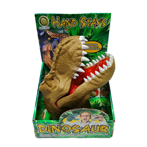 Nouveau Style divers Durable vinyle tonnerre Dragon griffes marionnette à main bébé réaliste dinosaure caoutchouc marionnette à main - Product Image 1