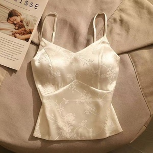 New <strong>Seamless</strong> Built-in <strong>Bra</strong> Shock-Proof Shaping Yoga <strong>Top</strong> Breathable Elegant Vest Fitness Workout Print Pattern <strong>Camisole</strong> - Product Image 2