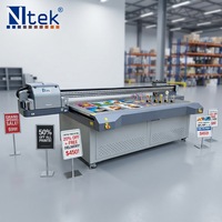Printer UV Inkjet China Harga Lebih Murah Ukuran 2513 Multifungsi untuk Ubin Kaca Printer Flatbed UV