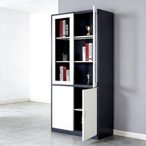 Office Furniture <b>Locking</b> Steel Filing Cabinet Security File Storage Metal Combination Storage Cabinets - Product Image 1