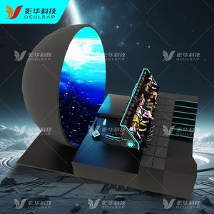 Pantalla de Bola 9D de Visión Inmersiva sin Gafas, Cine Volador, Pantalla Circular Colgante para Aventuras en Bermudas, Equipo Dinámico de Cine Inmersivo 7D Leap - Product Image 1