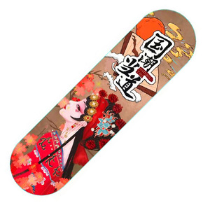 Skateboard en bois à quatre roues <span class=keywords><strong>pour</strong></span> adolescents, garçons et filles, modèle de skateboard <span class=keywords><strong>pour</strong></span> débutants HB12 - Product Image 4