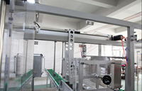 Machine d'emballage entièrement automatique pour film alimentaire, rouleaux de papier aluminium et boîtes