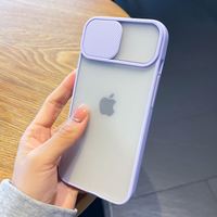 Étui de protection antichoc 2-en-1 en TPU et PC de luxe pour téléphone portable avec protection d'objectif, compatible 14/13/12/11 Pro Max/XR/XS/7/8 Plus/SE 3 - Transparent Mat Street