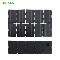 Panneau solaire pour l'alimentation d'urgence et l'énergie extérieure |   USB DC pliable et étanche |   Générateur portable