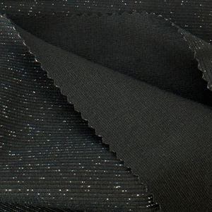 वसंत शरद ऋतु के लिए चमकदार लुरेक्स टीर स्ट्रेची कपड़े कपड़े के लिए मध्यम वजन ल्यूरेक्स पॉलिएस्टर रायन स्पैन्डेक्स रोमन कपड़े के कपड़े के लिए - Product Image 5