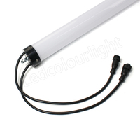 Tube lumineux LED pour décoration de club, de fête, de bar, disco, LED RVB, 3D, 1m
