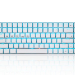 Clavier mécanique filaire USB Type-C RF84 RGB à trois modes, interrupteurs bleus, clavier de jeu et de bureau - Product Image 3