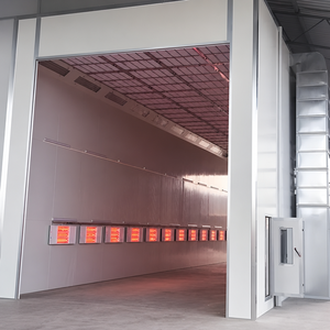 Cabina <span class=keywords><strong>de</strong></span> <span class=keywords><strong>Pintura</strong></span> para Camiones Grandes con Calefacción por Quemador Diésel, Certificación CE, Dimensiones Personalizables para <span class=keywords><strong>Taller</strong></span> <span class=keywords><strong>de</strong></span> Carrocería - Product Image 4