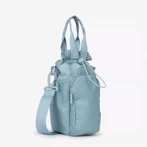 Sac isotherme pour bouteille d'eau avec sangle réglable, imprimé marguerite et tournesol, avec poche zippée - Product Image 4