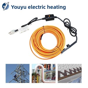 Kabel Pemanas Dekorasi Rumah, Talang Atap, Jalan, Pencair Salju dengan Proteksi Kebocoran, Panjang 9.2m-30.5m, Model Terbaru - Product Image 4