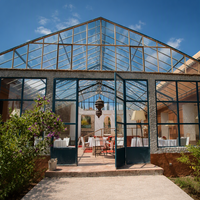 Tente de réception transparente TENTCHO pour 500 personnes, tente de mariage, tente d'événement, structure en aluminium, verre transparent, grande tente de fête extérieure personnalisée pour les événements