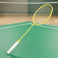 Raqueta de Fibra de Vidrio y Aluminio para Entrenamiento Amateur, Marco Rígido Integrado, Alta Elasticidad, Duradera y Fácil de Usar